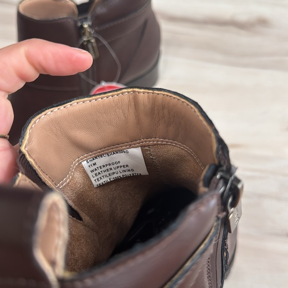 BLONDO Shantel Waterproof Ankle Boot In Java - Picture 8 of 8